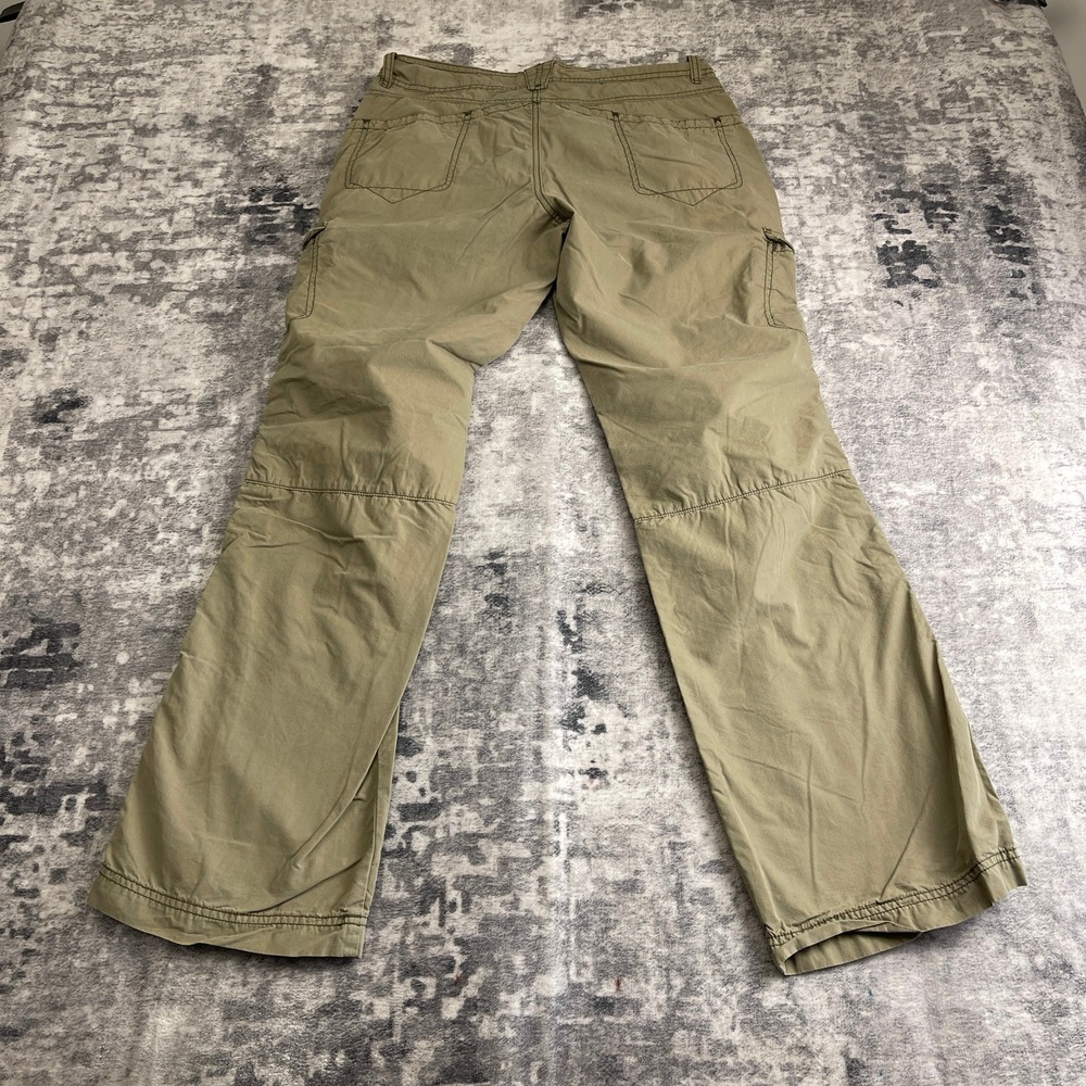 Royal Robbins Womens 10 Pants Solid Tan Relaxed Outdoor Hiking Gorpcore Utility - Picture 2 of 10